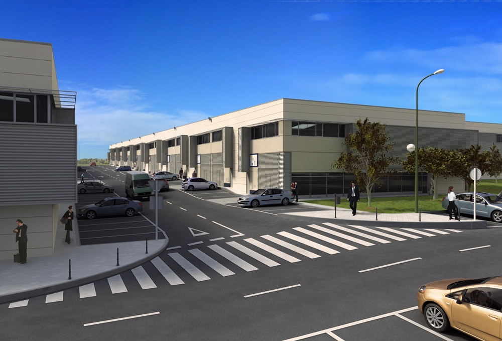 50 naves industriales en el Polígono Neinor Leganés